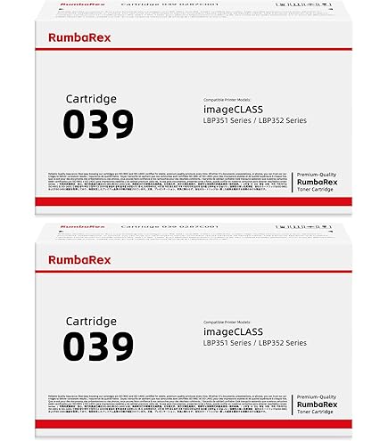 Amazon.com: Canon Genuine 039 Black Toner Cartridge